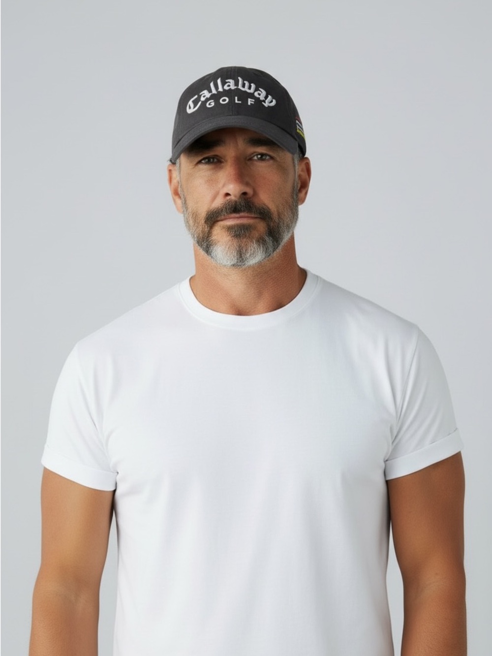 Callaway Black Golf Cap with White Logo